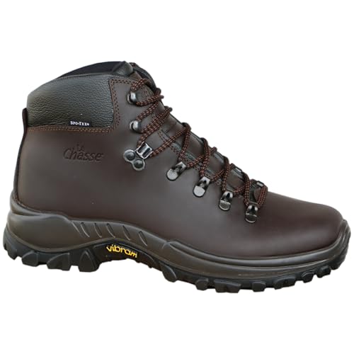 Bottes de trekking La Chasse en cuir de vachette imperméable haut de gamme