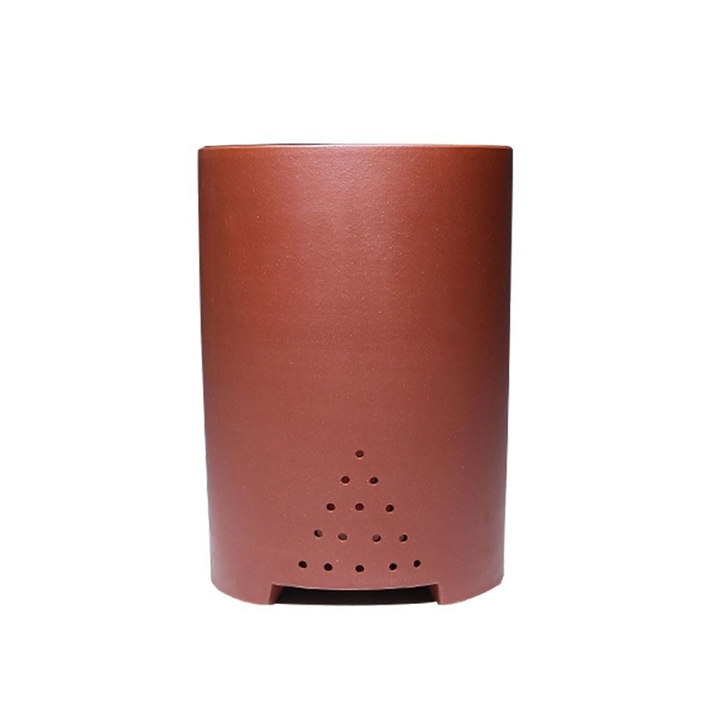 Gelasige A Flower Pots Purple Sand Flower Pot Orchid Potted Bonsai Succulent Flower Pot Indoor Desktop Plant Green Plant Pot Outdoor Flower Pots