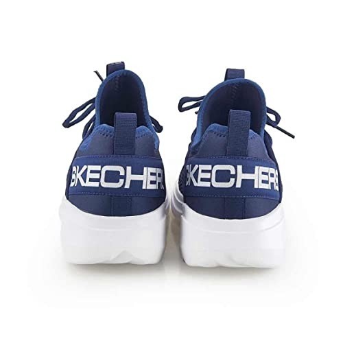 Skechers GO RUN VAST - VALOR Tênis, Masculino, Azul Escuro, 42