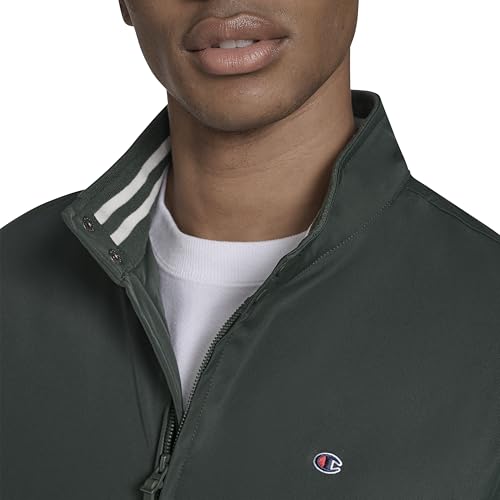 Champion Men's Classic Lightweight Bomber Jacket, Spruce, XX-Large - image 5