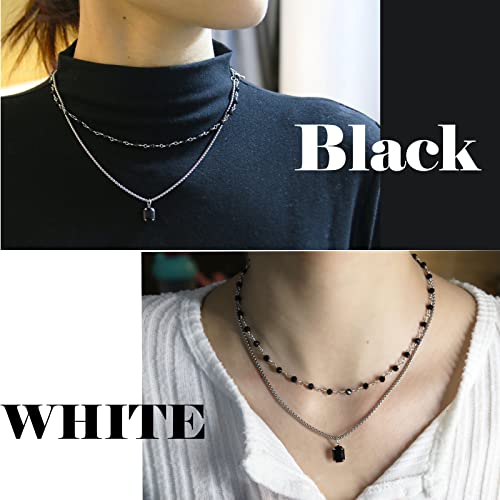 Layered Necklaces for Women Trendy Dainty Jewelry,Tiny Gifts for Teenage Girls Layering Necklaces Cute Aesthetic Stuff4