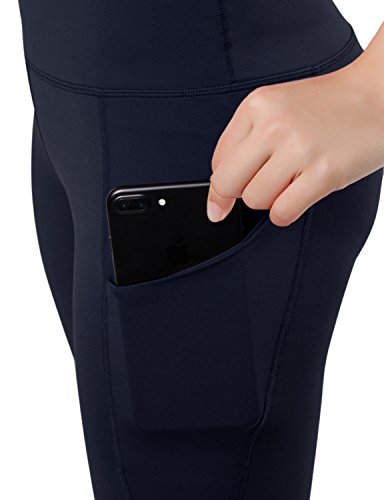 image for ODODOS High Waist Out Pocket Yoga Short Tummy Control Workout Running 