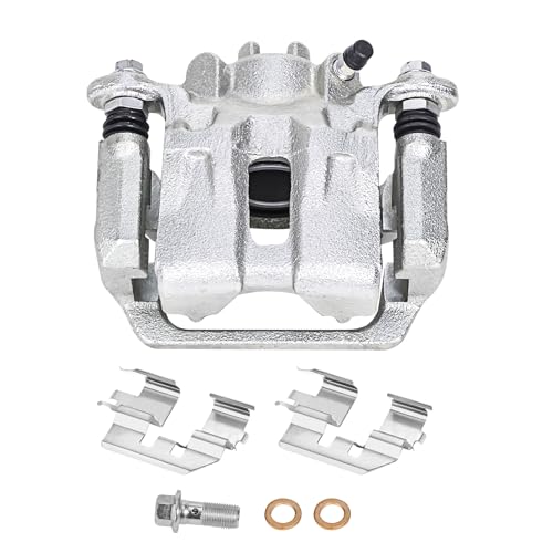 Image of Detroit Axle - Rear Right Brake Caliper w /Bracket Replacement for 2005 2006