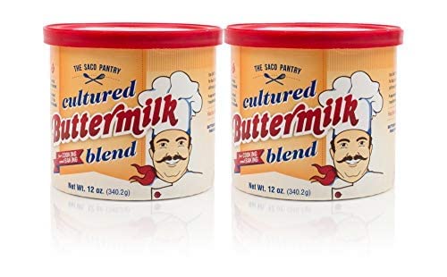 SACO Cultured Buttermilk Blend for Cooking and Baking, 12 ounce (Pack of 2) | Certified Kosher, Gluten-Free and Nut-Free