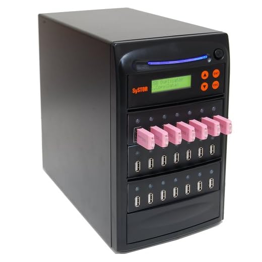 Systor 1 to 20 Multiple USB Thumb Drive Duplicator/USB Flash Card Copier (SYS-USBD-20)