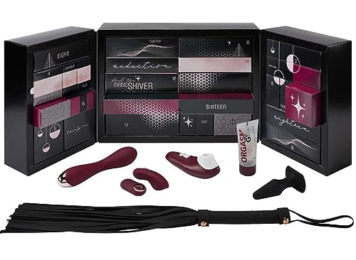 JUNG Beate Uhse Erotischer Adventskalender 2023 für Paare -Green Edition- Wert 500€, Frauen & Männer Sex Advent Kalender, Erwachsene Pärchen Erotik