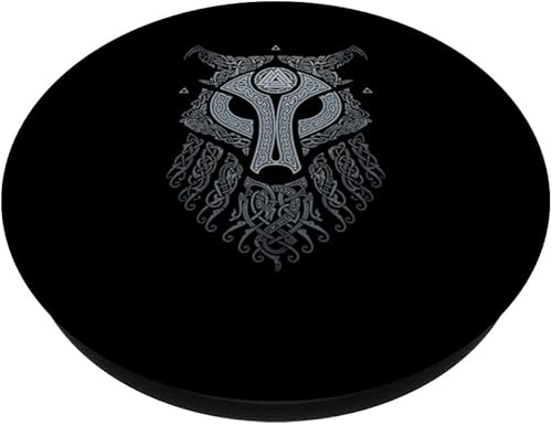 Miniatura 2 de VIKING CELTIC FENRIR - WOLF OF ODIN VIKING PopSockets intercambiables PopGrip