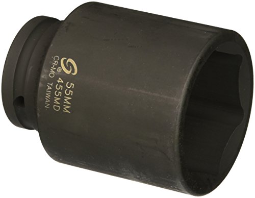 Sunex 455Md 3/4" Drive Deep 6 Point Metric Impact Socket 55Mm #TOP30