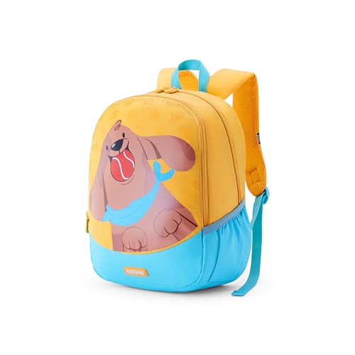 Image of American Tourister Zoodle 4.0 Blue Duck, Kids Backpack, Age 2-4 Years, 2 Full Compartments, Bottle Pocket, Ergo Should And Ergo Back, 13 Ltrs Capacity - Unisex