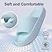 Cloud Slides for Kids,Girls Boys Comfy Thick Sole Pillow Slippers Non-Slip Shower Bathroom Sandals Summer Beach Shoes for Little/Big Kids