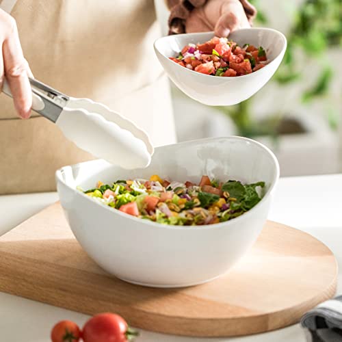 Yhosseun Chip And Dip Serving Set 2 Tiered Oval Dip Bowls With Metal Rack For Appetizer, Dessert, Fruit - Serving Bowls For Party Entertaining, Food Dispaly, Tortilla Holder - Gold Stand #TOP3