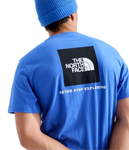 THE NORTH FACE Herren Evolution Box NSE Regular Short Sleeve T-Shirt, Active Blue, XXL – Ansicht 3
