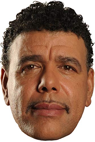 FoxyPrinting Chris Kamara Footballers Celebrity Cardboard Party Face Mask Fancy Dress