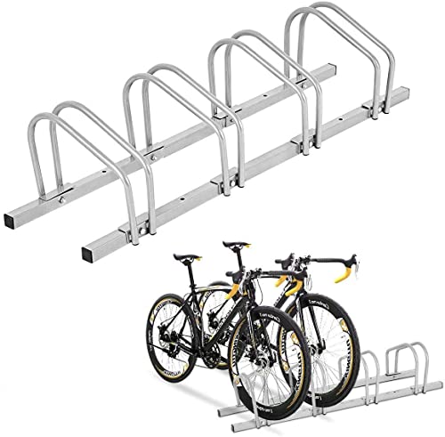 Portabici A Rastrelliera Per 3 Biciclette – Sfalsato, Da Terra, Senza Marca