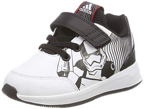 adidas RapidaRun Starwars I, Chaussures de Fitness Mixte Enfant, Noir (Negbás/Ftwbla/Escarl 000), 23.5 EU