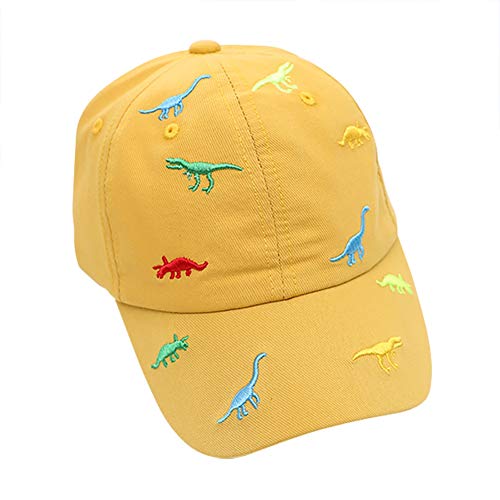 Miyanuby Bébé Enfants Casquettes De Baseball Coton Réglable été Chapeaux De Soleil pour Enfant en Bas âge Bébé Garçons Filles Dessin Animé Dinosaure Chapeaux Cover