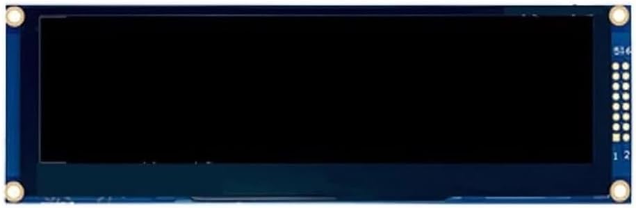 PI OLED Display Module 5.5 inch 256x64 Pixels OLED LCD Display Board Module SSD1322 Driver IIC for Arduino Raspberry Pi DIY MSP420 STM32 (Monochrome Green)
