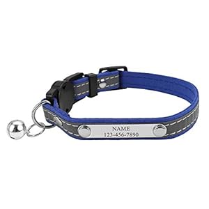 Mogokoyo Personalisiertes Katzenhalsband mit Namen
