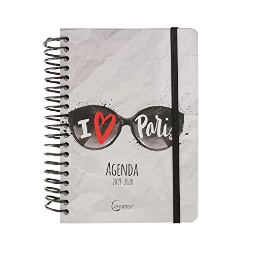 Agenda Escolar 2019-2020 14 X 17.5 Cm Español (PARIS B)