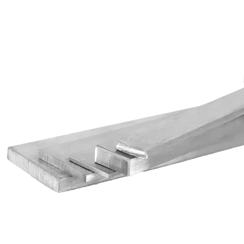 1 szt. 8 mm kwadratowy pręt ze stali nierdzewnej 304 – wysoka twardość i odporność na rdzę do majsterkowania i modelarstwa(8x30x200mm)
