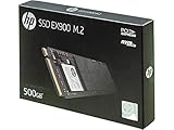 Disco duro interno SSD HP Hewlett Packard 2YY44AA#ABB - Disco Duro Interno SSD de 500 GB, Color Negro