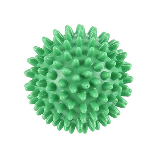 MEXCO Pelota de masaje de alta densidad de PVC Dolor en el pie y tratamiento de alivio de la fascitis plantar Bola de erizo Bola de acupresión