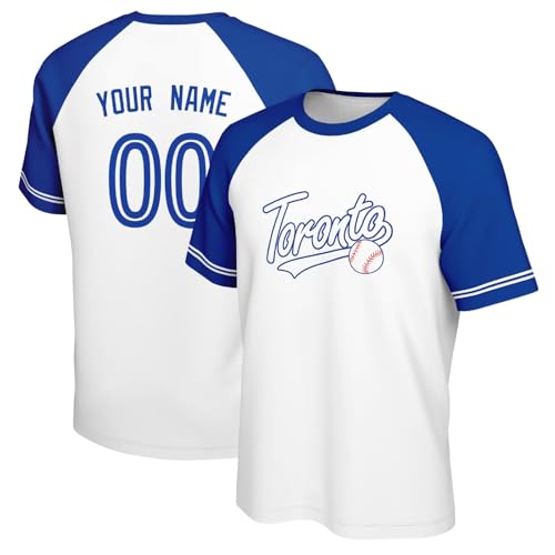 Image of ANTKING T-Shirt Custom Name Number Crewneck Short Sleeve for Men Youth Gifts