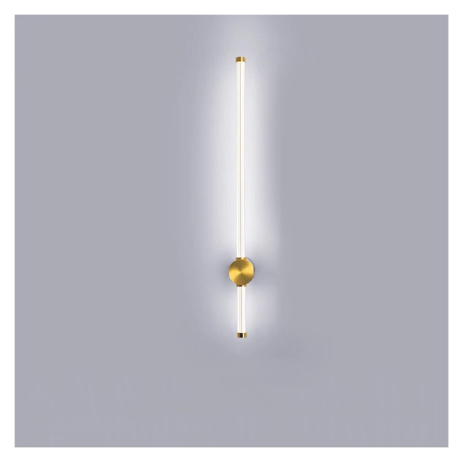 KUNYOS Modern LED Wall Lamp Sconces Copper Light Acrylic Lampshade Indoor Lighting for Living Room Corridor Fixture(Cool White(5500-7000K))
