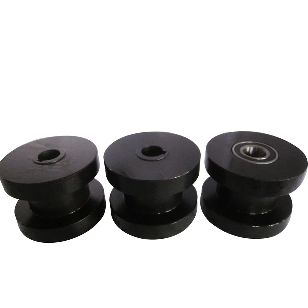 KAKA INDUSTRIAL 1-1/4" Square Tubing Roller Dies For TR-50L, Square Tubing Roller Dies, Compatible With Tube Roller TR-50L