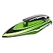 QHYZRV Bateau de vitesse télécommandé Version à double accélération de moteur Bateau de redressement automatique étanche Bateaux télécommandés pour piscines et lacs Jouets pour enfants et adultes Bate