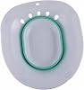 STOBAZA 1pc Folding Bidet for Pregnant Women Portable Butt Basin for Maternal Care Space-saving Toilet Attachment Comfortable Sitz Bath for Elderly Use Green