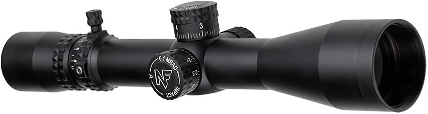 Nightforce NXS 2.5-10x42mm F2 Compact Riflescope - Second Focal Plane (SFP), DigIllum Illuminated Reticle, ZeroStop, Adjustable Parallax, Long Range Precision Scope