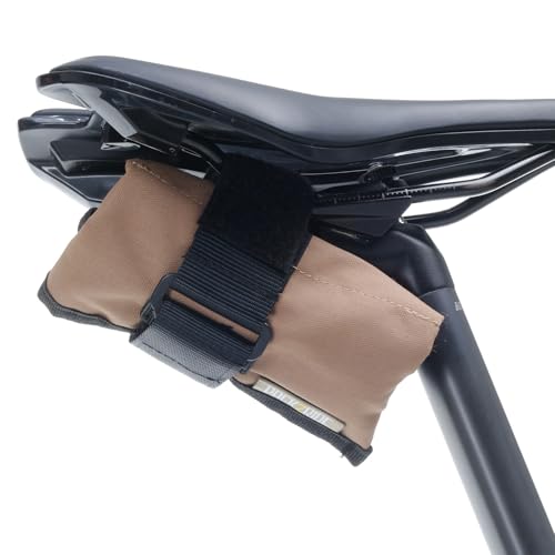 Blossom Bike Saddle Roll Bag (Tan)