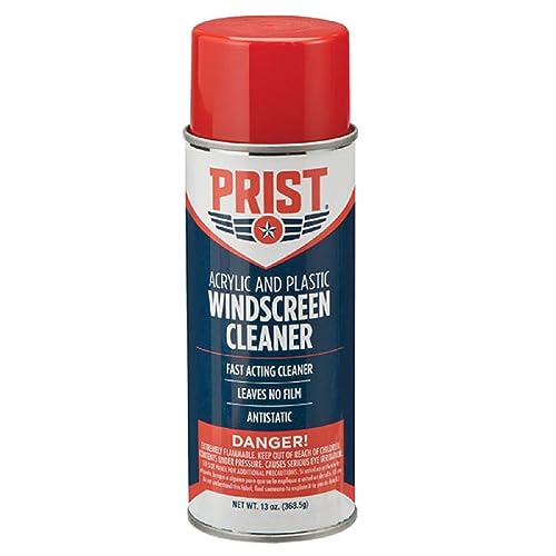 Aircraft Windshield Cleaner by Prist (Polycarbonate Plastic Cleaner)