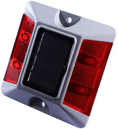 Aluminium Solar Road Stud Red 135 * 105 * 26mm