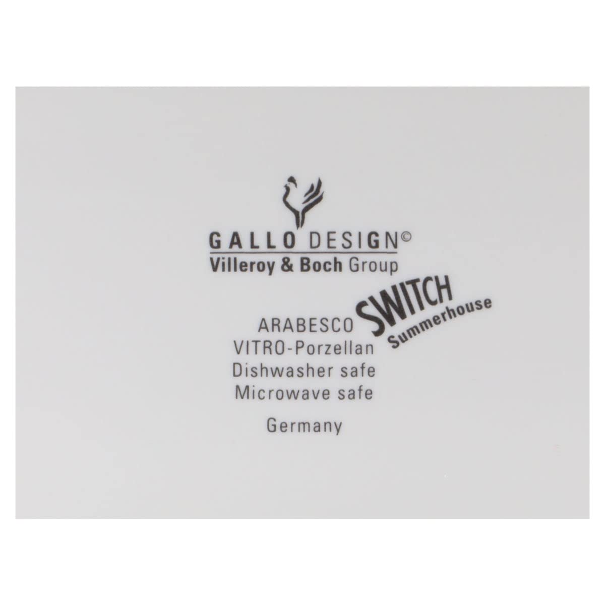 Villeroy & Boch Assiette à pain Arabesco Gallo Switch Summerhouse
