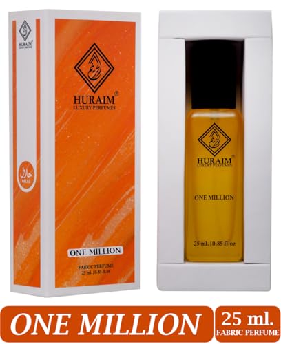 Image of ONE MILLION PERFUME 25 ml. | HURAIM Brand | Bold, woody-spicy-Leathery fragrance, Luxury seductive scent evoking wealth and power. Heavy Projection-Long Lasting Perfume