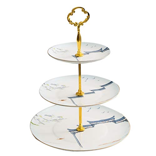 Plaque candy et présentoir à gâteau pour table basse ordonnée