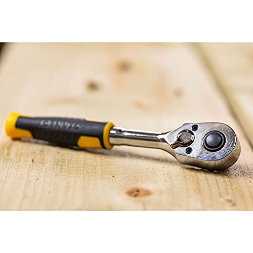 Stanley STMT82663-0 Cricchetto Attacco 1/4", Nero, Cliquet - 11