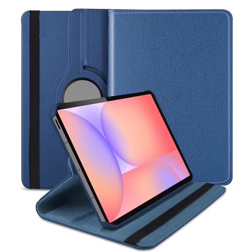 Image of TGK 360 Rotatable Flip Cover for Samsung Galaxy Tab S10 Lite 5G 10.9 inch Case Model SM-X400 /SM-X406B 2025 (Dark Blue)