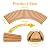 Wooden Garden Walkway (8' Curved Pathway) Roll Out Wooden Walkway Garden Pathway Cedar Pathway Weather-Resistant UV Protected Roll Up Wood Road Floor for Outside, Patio, Beach, Wedding Party