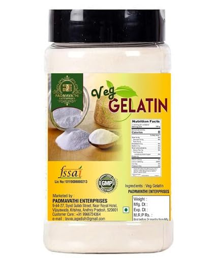PE - New Jar Pack - Veg Gelatin Powder - Vegetarian Gelatin - Food Grade - Carrageenan - Carrageen - Irish Moss - 25 Grams-image-46