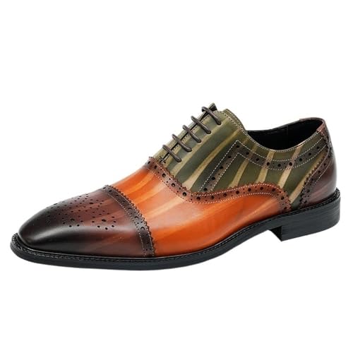 Comfortable Men’s Oxford Lace Up Shoes in Premium Leather Perfect for Business and Office Use