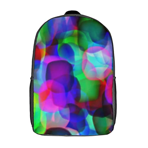 Cartable unisexe 17 pouces avec imprimé 3D tendance pour l'école