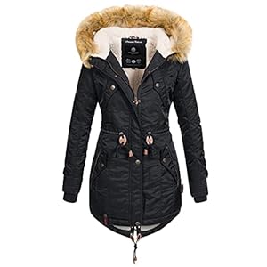 Navahoo B399 Damesparka, warm gevoerd met teddyvacht