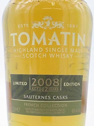 Amazon.co.jp: トマーティン 12年 2008 ソーテルヌ エディション 46度