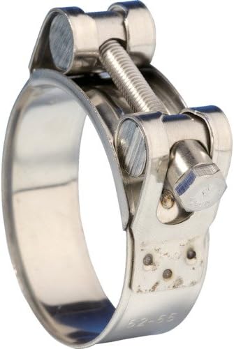 Jubilee Super Clamps Heavy Duty Exhaust Supra T Bolt Clip 60-63mm X1pcs