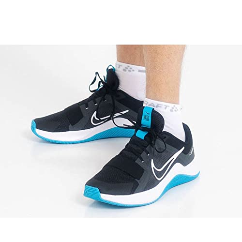Image of Nike MC Trainer 2, Men's Training Shoes, Black White Anthracite Blue Lightning, 14 US