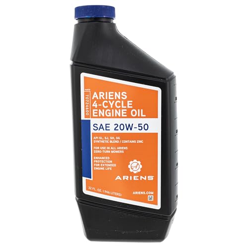 Ariens 70724600 Oil 20W50 Engine Blnd Zenith Limited Ikon-XD Ikon