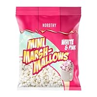 Nordthy Mini Marshmallow White & Pink 160g + Naschwerk® Sticker
